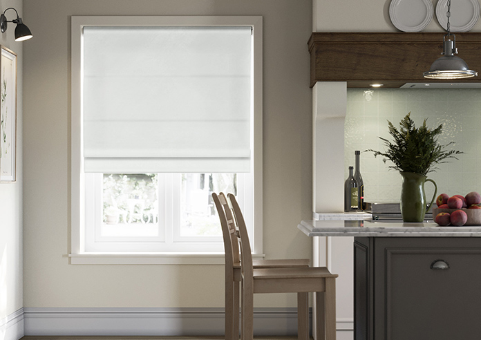Odessa Velvet, Frost - Roman Blind - Image 3